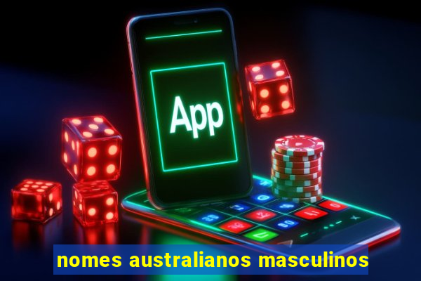 nomes australianos masculinos